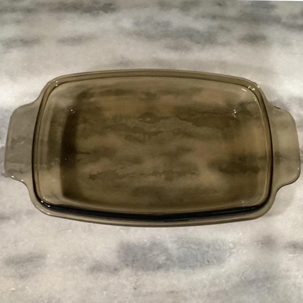 West‎ Bend Amber Slow Cooker Lid, Vintage 4 or 6 Qt Replacement, USA Glassware